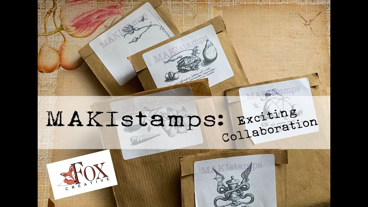 MAKIstamps Collaboration: The Stamps and Kit - YouTube