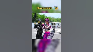 Ghost variant vs original Ghost 💀 Best attitude status 😱🔥🤯 #codm #codmobile #shorts