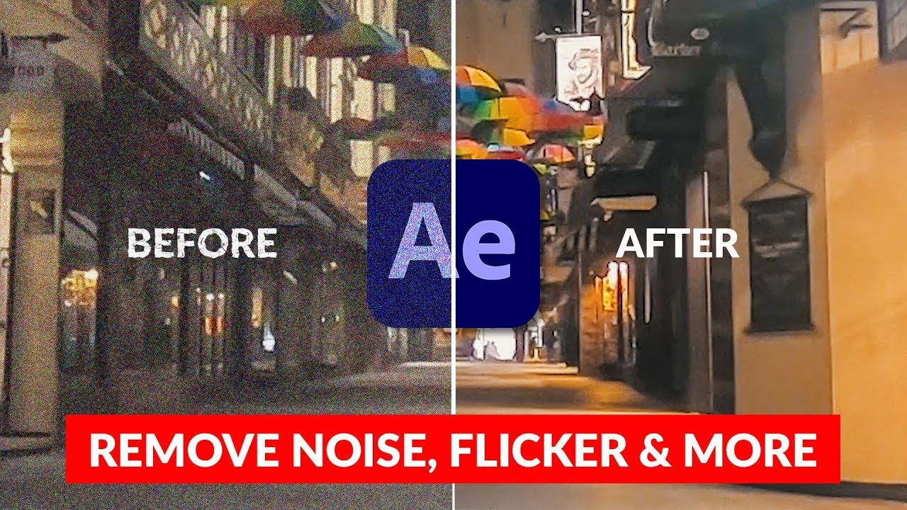 Advanced Noise & Flicker for Video After Effects