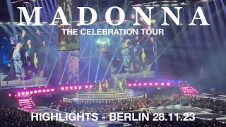 Madonna - 4K Highlights - The Celebration Tour - Mercedes-Benz Arena Berlin 28.11.23