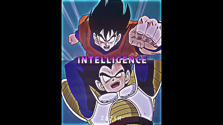 Goku vs Vegeta (Saiyan Saga)