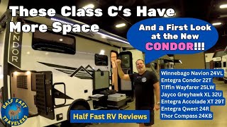 6 Large Class C RV's & a Sneak Peek at the New Entegra Condor