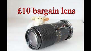 Carl Zeiss Jena 70-210mm f4.5 - 5.6 vintage camera lens. What do you get for £10