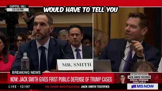 Swalwell absolutely eviscerated the GOP during the Jack Smith testimony