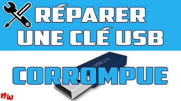 RÉPARER une clé USB & RÉCUPÉRER des fichiers corrompus !