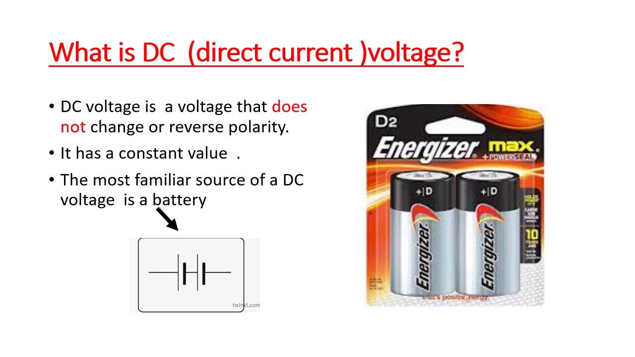 DC voltage grade 9 - YouTube