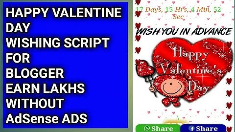 Valentines Day Script -valentine