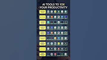 Top AI Tools to 10x Your Productivity 🚀 | Must-Have Tools for 2025 #video #ai #viral