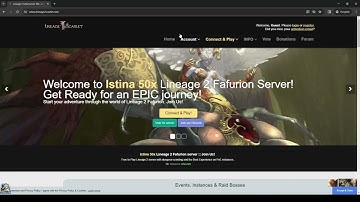 How to Play Lineage 2 Fafurion on L2 SCARLET ISTINA 50x server for FREE...