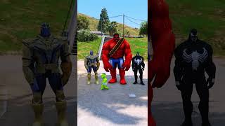 Hulk ko marne ke liye gunde aaye 🫡🤯 | #gta5 #gta #shortsfeed #shorts #spiderman #cartoon #viral