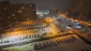Blizzard Timelapse New Jersey #snow #timelapse #newjersey #osmoaction6 #winter #snowlapse #blizzard