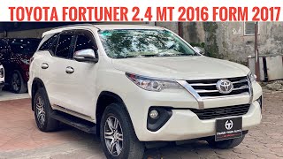 Toyota Fortuner 2.4 Mt 2016 Form 2017 Màu Trắng Mới Cập Bến Trung Thực Auto | Mr Học Trung Thực Auto