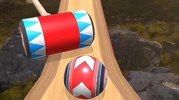 Rolling Balls 3D Sky Race Gameplay Level 41