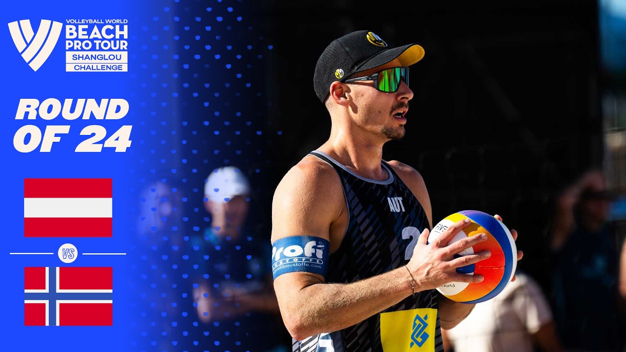Dressler/Seiser vs. Kjemperud/Kjemperud - Round of 24 Highlights | Shangluo 2026 #BeachProTour