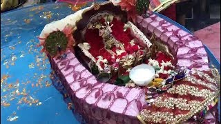 Make Boat for Bal Gopal - Arrange Nauka Vihar नौका विहार  At Home - step by step details