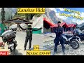 Entering Lahaul Valley Before Zanskar [Manali To Jispa] | On Xpulse 200 4V | River Camping in Jispa