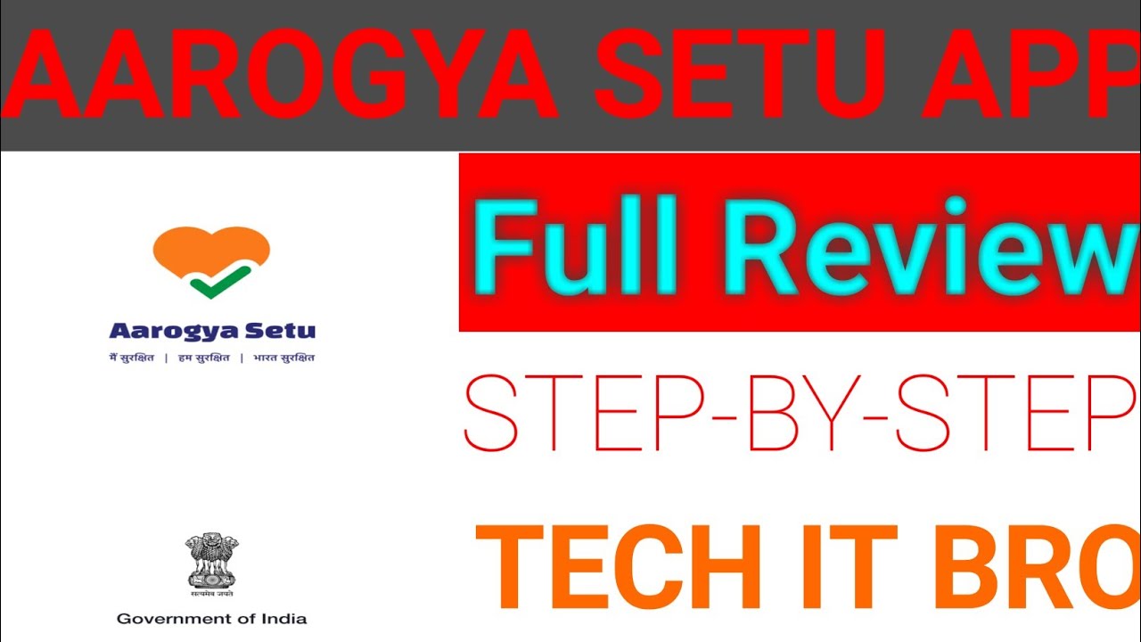 WHAT IS A AAROGYA SETU APP || FULL REVIEW || ||TECH IT BRO||
