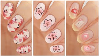 NAIL ART DESIGNS 2023 🌸 Cute Cherry Blossom Nails For Spring!