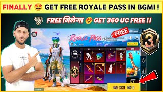 OMG 😍 Free Royal Pass Bgmi | How to Get Royal Pass in Bgmi | Bgmi New Royale Pass