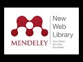 Mendeley: Tutorial Básico