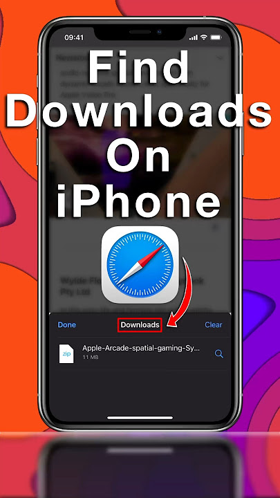How To Find Downloads On Your iPhone #shorts