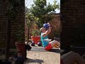 Double KB Sit-up Shoulder Press Great multi joint movement for ABS and Shoulders.🧨