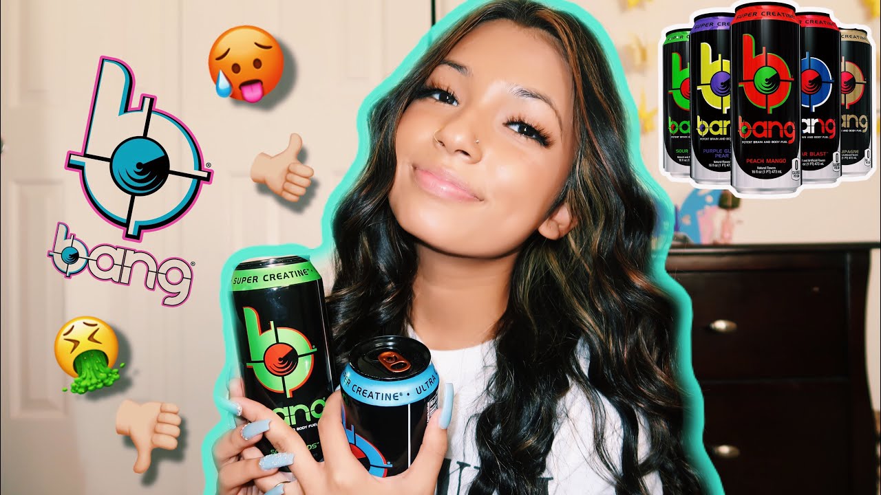 TRYING BANG ENERGY DRINKS BANGENERGY YouTube