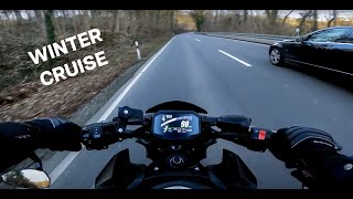 Winter Cruise | Kawasaki z900 (35kw) 2020 Raw