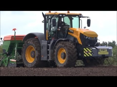 JCB Porn! Amazone Kit in Wet conditions - YouTube