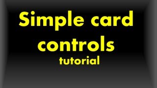 Card Techniques | Simple Card Control [Performance] - CardTricks4Everyone