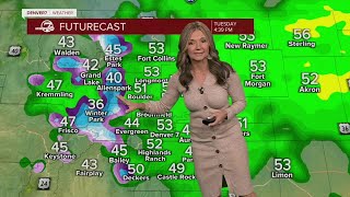 First significant mountain snow of the season as rain soaks Denver on Tuesday