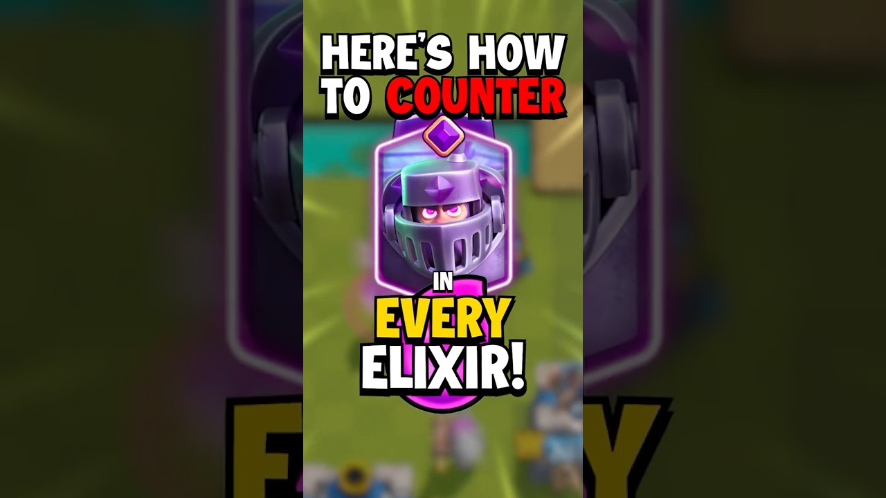 Evo Mega Knight vs. Every Elixir! #clashroyale
