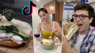 I Tested Insanely Viral Tiktoks- Emily Moriko's Lemon Pasta, Italian Sandwiches, Table Side Caesar