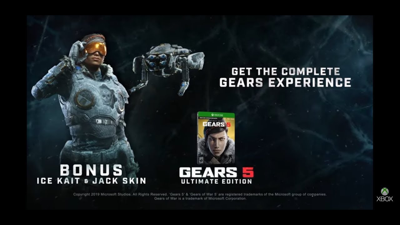 Gears 5 - (How To Claim Preorder DLC & Cosmetic Items)