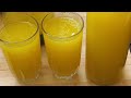 عصير البرتقال والليمون الحامض لذيذ مبرد ومنعش وبكمية وفيرة