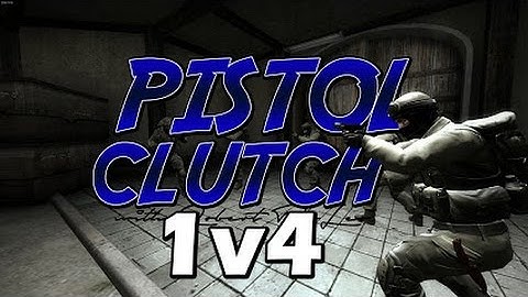 CSGO  |  1v4 Pistol Round Clutch