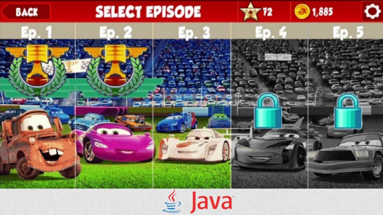 Disney Pixar: Cars - Hotshot Racing - Episode 3 [Java] - YouTube