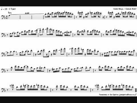 Fred Wesley 'Gimme Some More' Trombone Solo Transcription