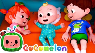 Bed Time Camping Outside Song! | Wheels On The Bus (Van) | CoComelon Nursery Rhymes & Kids Songs