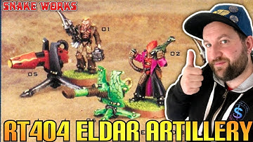 The BEST Eldar weapons? - RT404 Eldar Field artillery Warhammer 40k Rogue Trader - Oldhammer