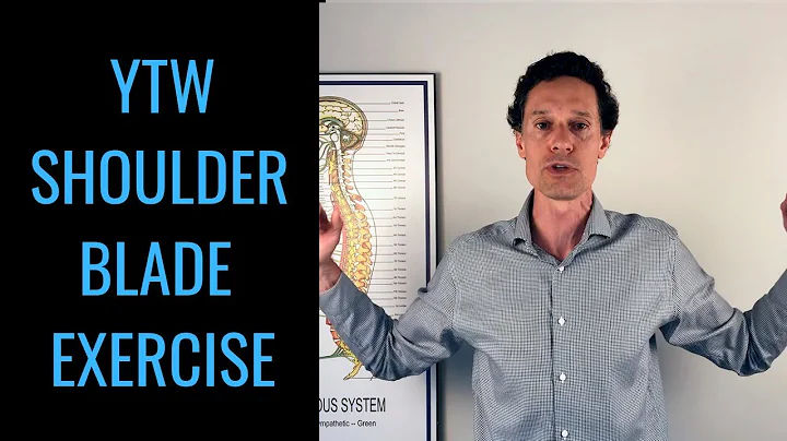 How to do scapular retraction YTW shoulder blade exercises chiropractor in Toronto Dr. Byron Mackay