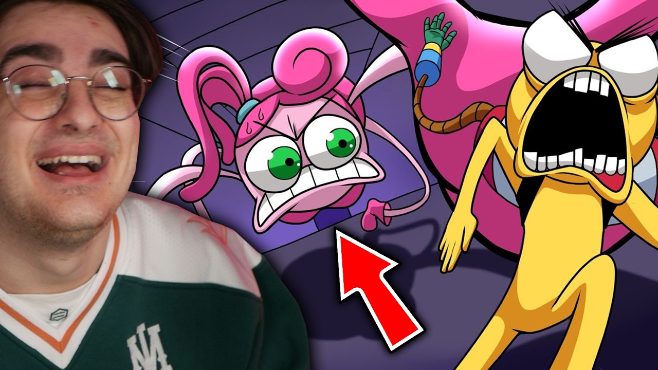 REAGISCO ALLA PARODIA DI POPPY PLAYTIME CAPITOLO 2 PARODIA!