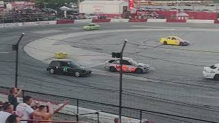 Factory front wheel drive Kidney Bean feature race Indianapolis Speedrome 5/18/2024