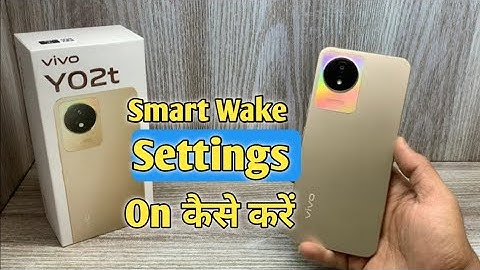 Vivo Y02t Smart Wake Setting ll How To Enable Smart Draw Setting Vivo Y02t