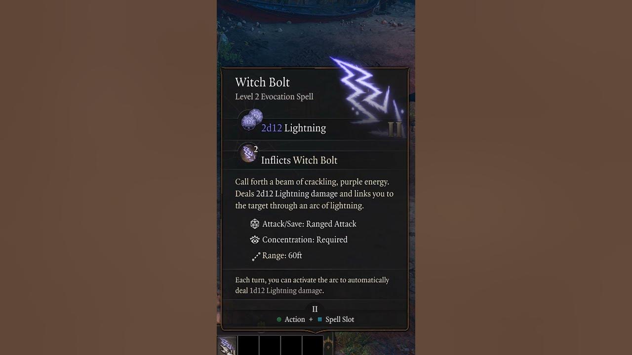 BG3 witch bolt Shorts YouTube