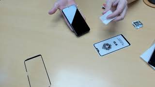 Как наклеивать стекло на Xiaomi Mi 8 Lite