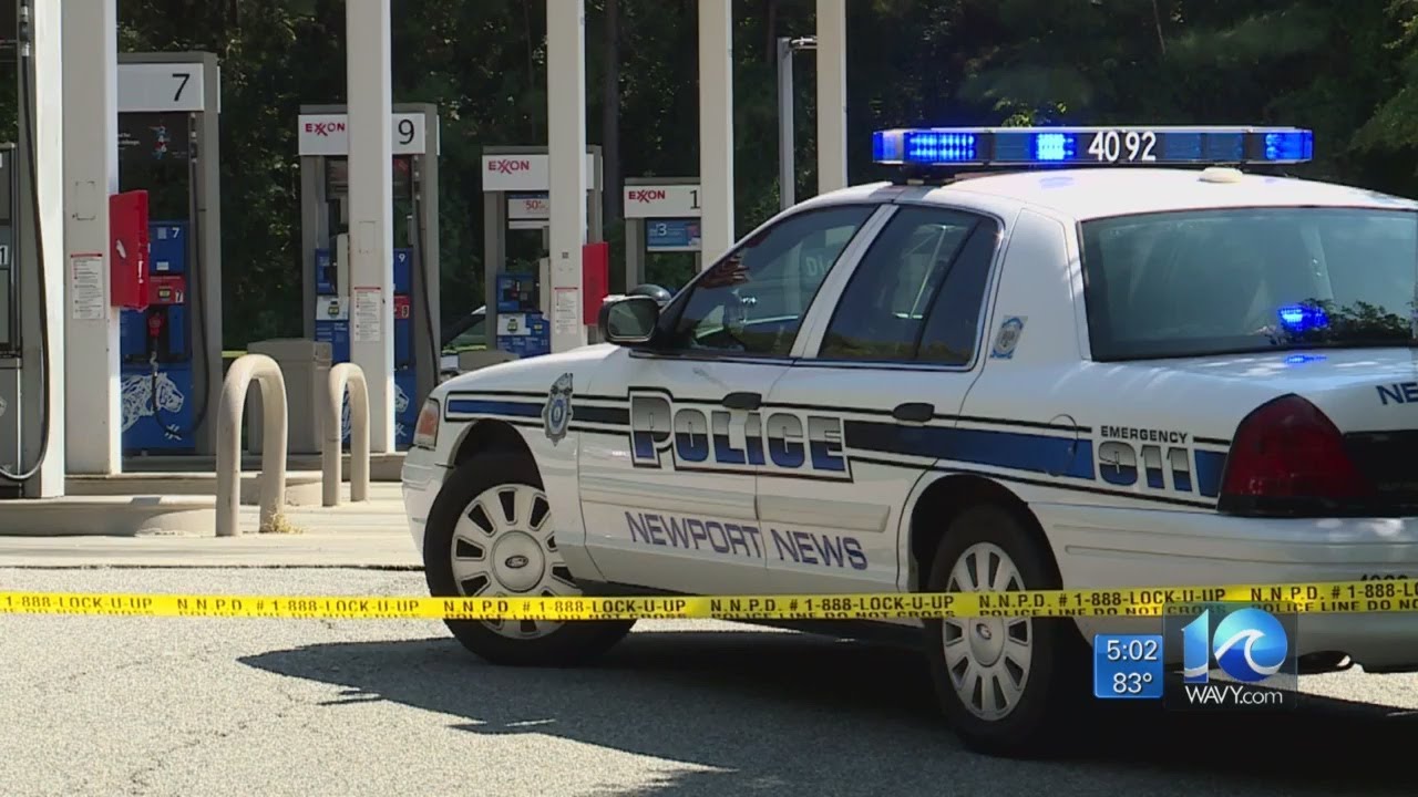 Man dies in shooting at Jefferson Ave. Exxon in Newport News - YouTube