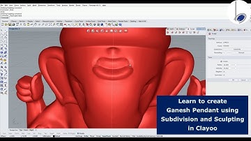 Ganesha Pendant using Clayoo