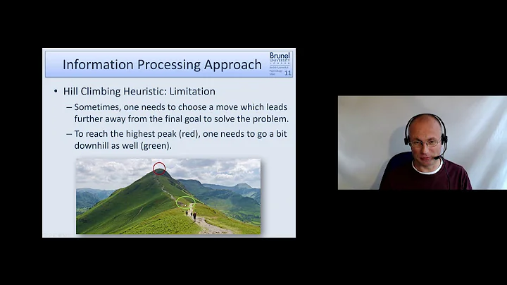 Cognitive Psychology 08 - Problem Solving & Expertise - Part 3 (Theories of problem solving 2)