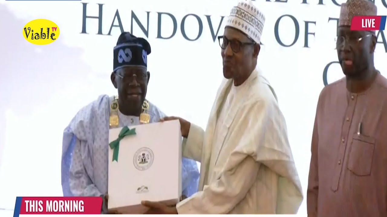 Trending!!!!! Tinubu Receives Transition Document From President Buhari ...